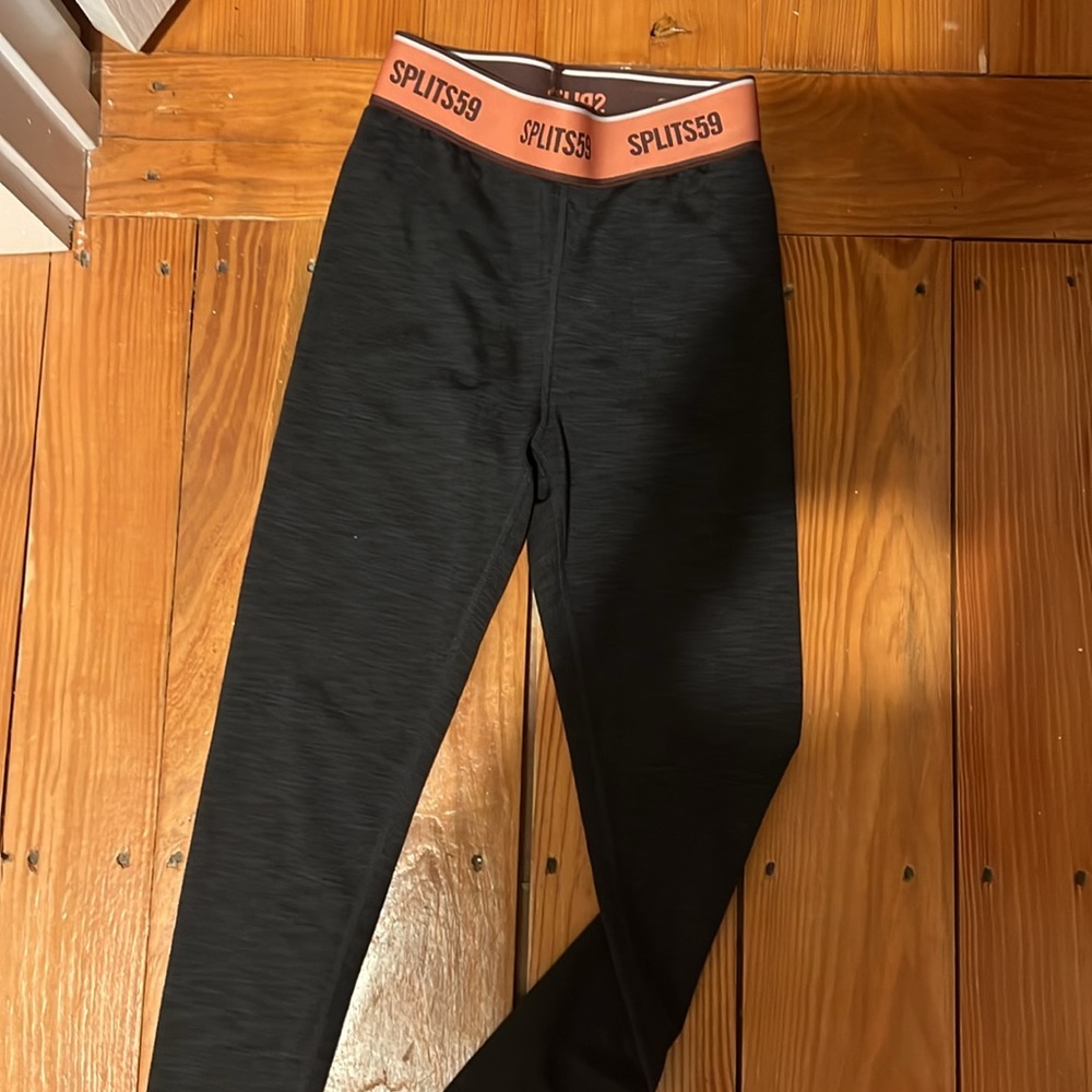Splits59 High Rise Bailey Ribbed Leggings - Picture 2 of 5